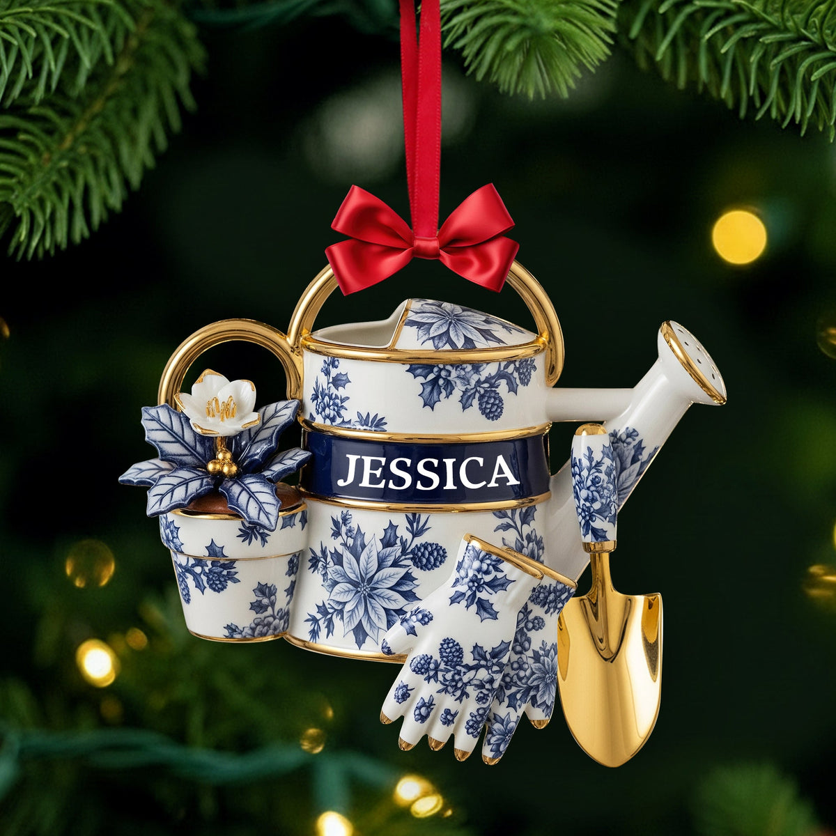 Garden Tools Acrylic Ornament - Personalized Gifts For Gardeners 02PGLU131025-Homacus