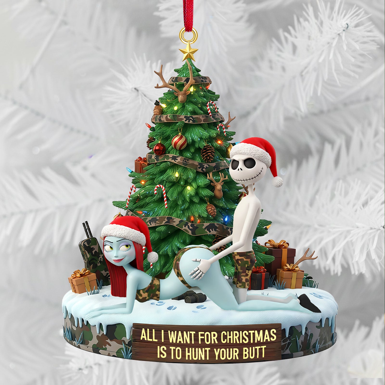 Personalized Gifts For Couple Christmas Ornaments 04ohmg281025-Homacus