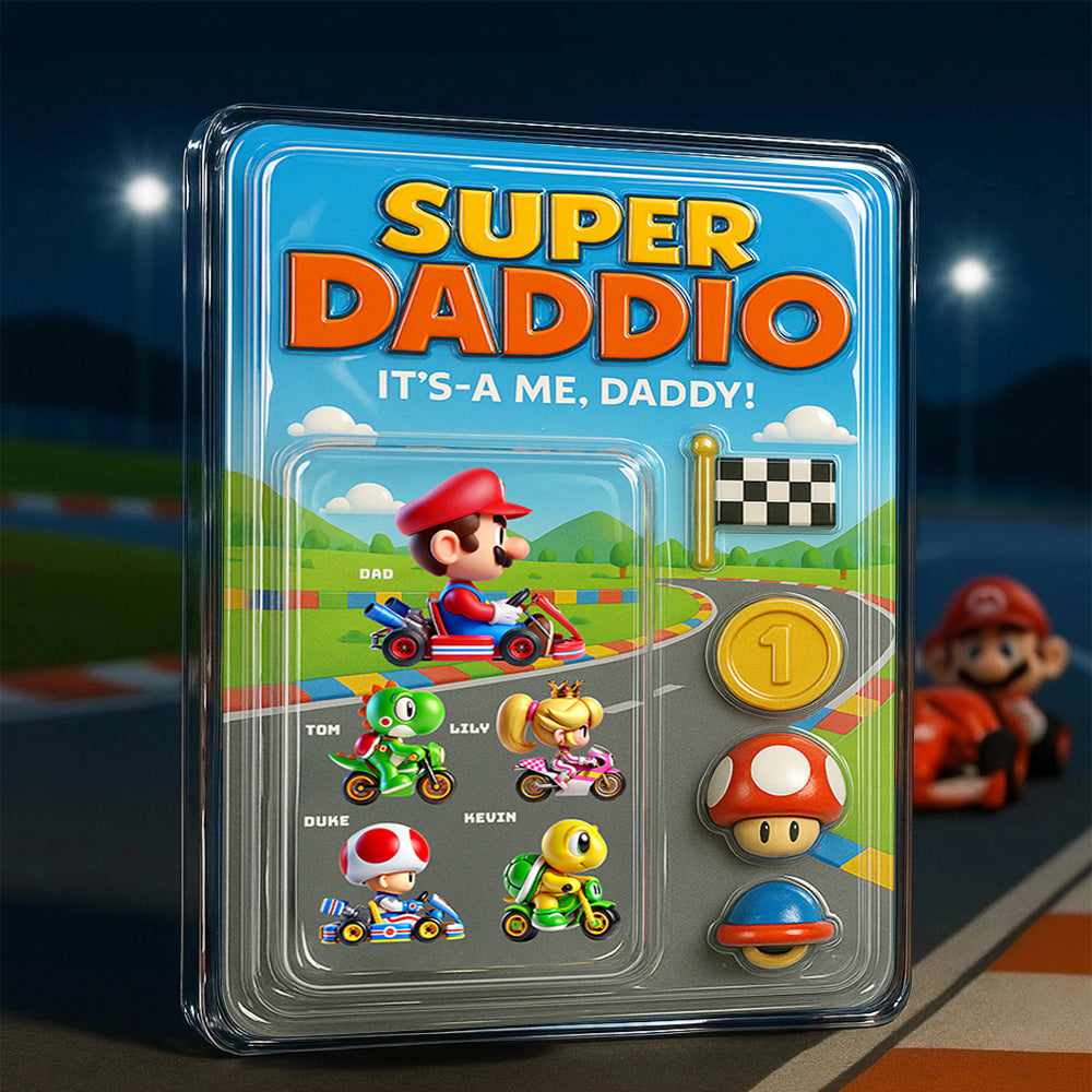 Super Daddio Acrylic Plaque Personalized Gifts For Dad 02TGDT290425-Homacus