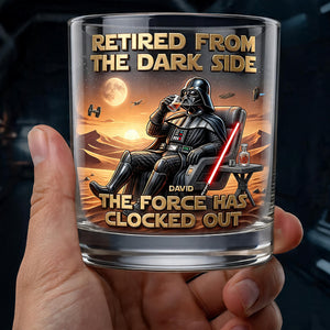 Retirement Round Glass - Personalized Retirement Gifts 03tydt110626