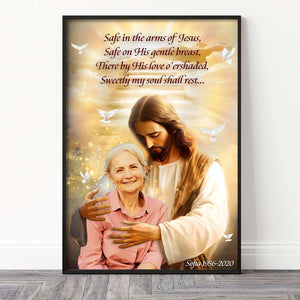 Custom Photo Gifts For Heaven Jesus Canvas Print 01HUMH311224-Homacus