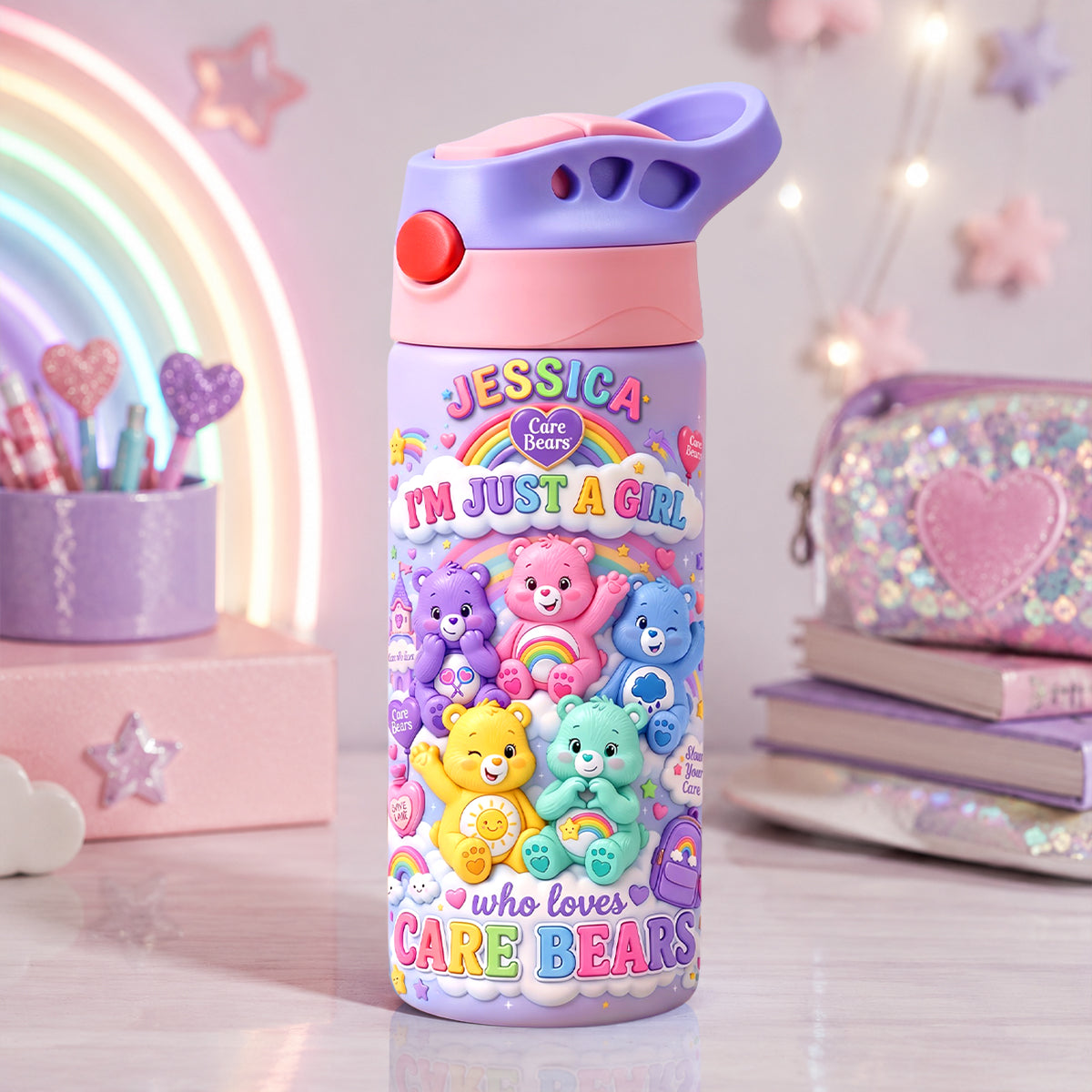 Adorable Colorful Kid Tumbler Personalized Gifts For Kids 06PADH060826