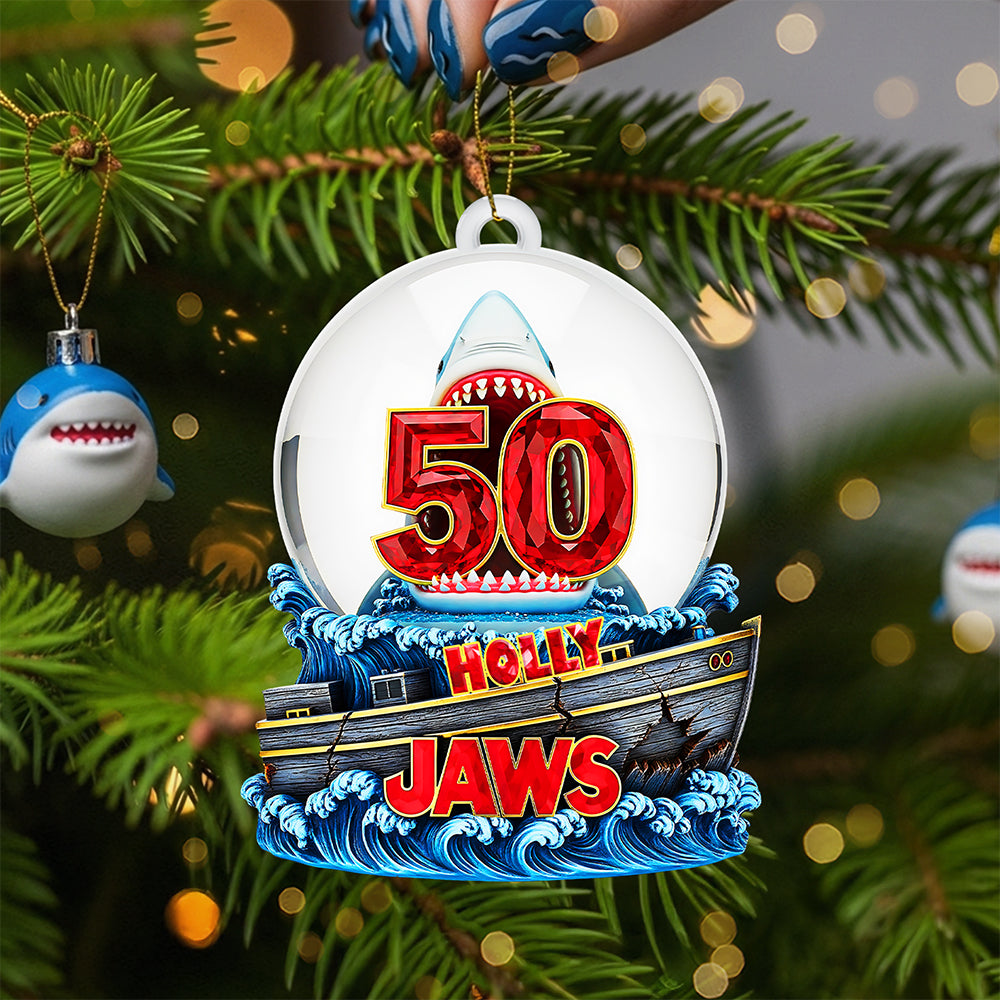 Great Bite Ornament - Personalized Gifts For Movie Lovers 03ohta300825-Homacus