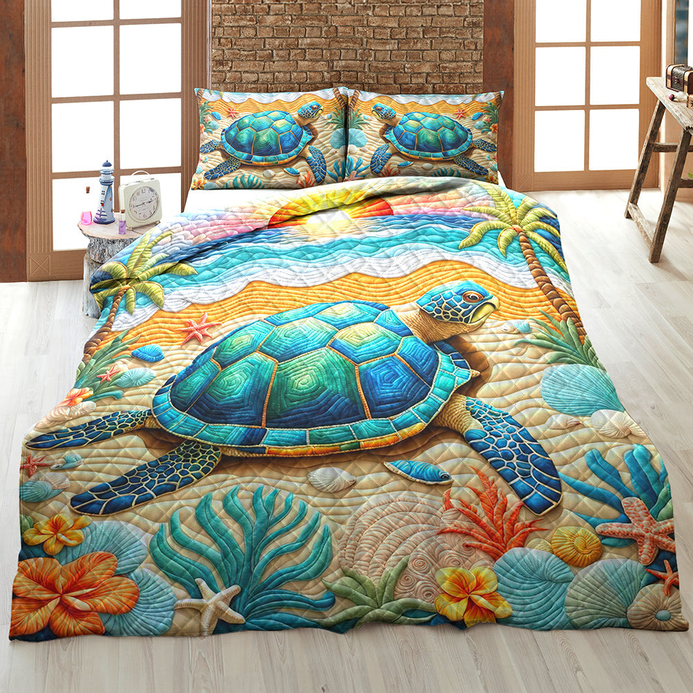 Gifts For Turtle Lovers Quilt Bed Set 03huqn170125