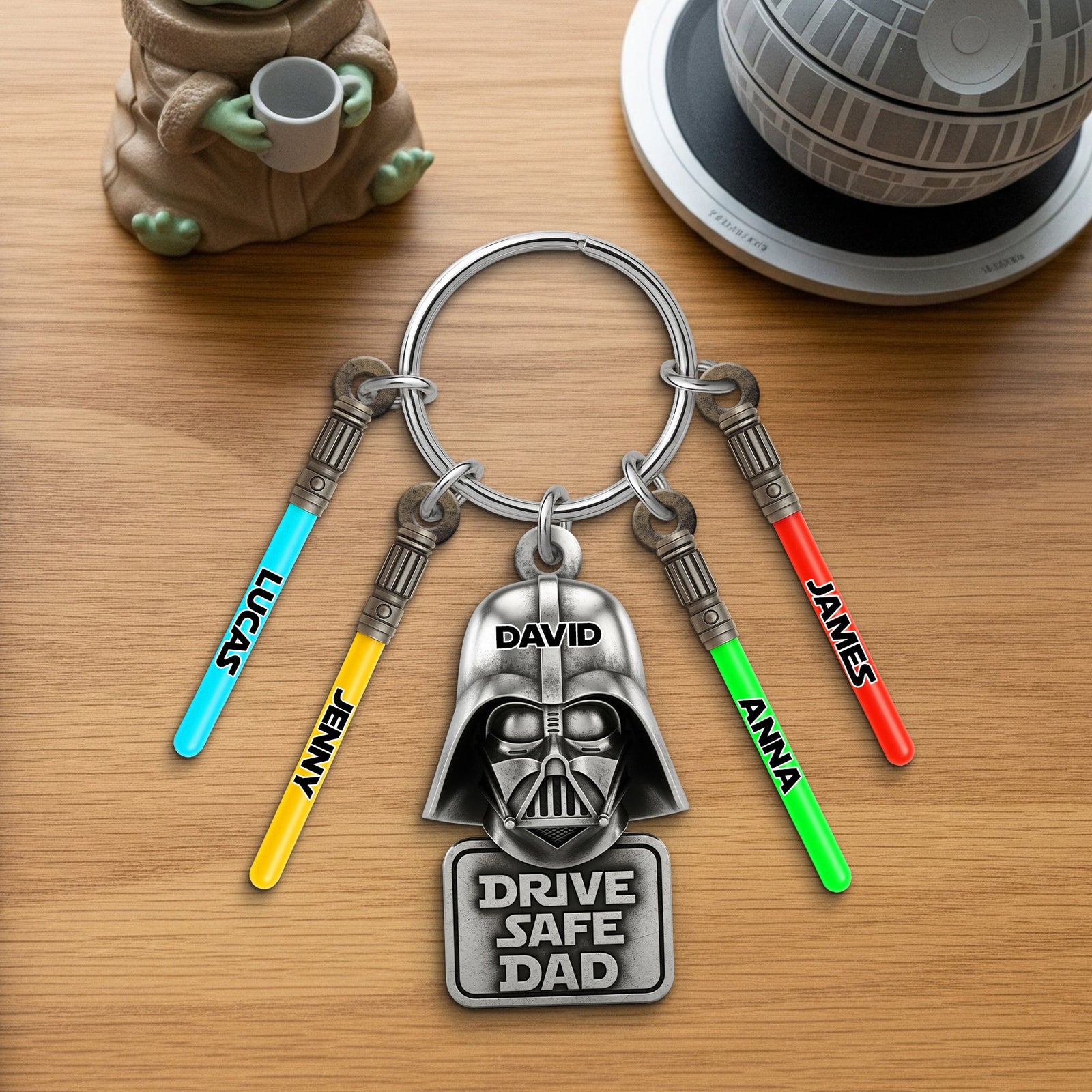 Drive Safe Dad Acrylic Tag Keychain - Personalized Gifts For Dad 01natn290525-Homacus