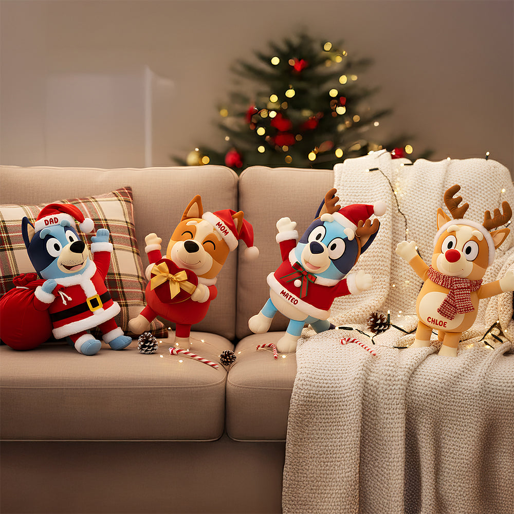 Happy Santa Christmas Pillow Personalized Gifts 06PADT101125-Homacus