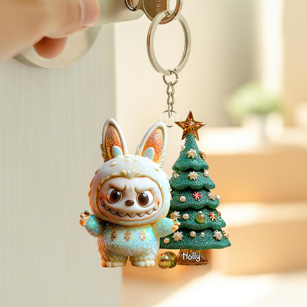 Cute Monster Keychain- Personalized Gifts For Loved Ones 01tgta200825-Homacus