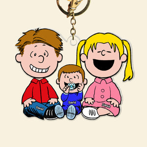 Personalized Gifts For Family Keychain 04acqn241224-Homacus