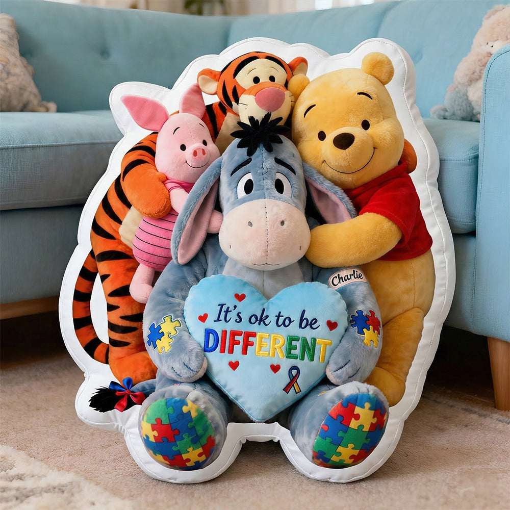 Lovely Embracing Autism Pillow, Personalized Gifts For Autism Kid 02qhdt170326-Homacus