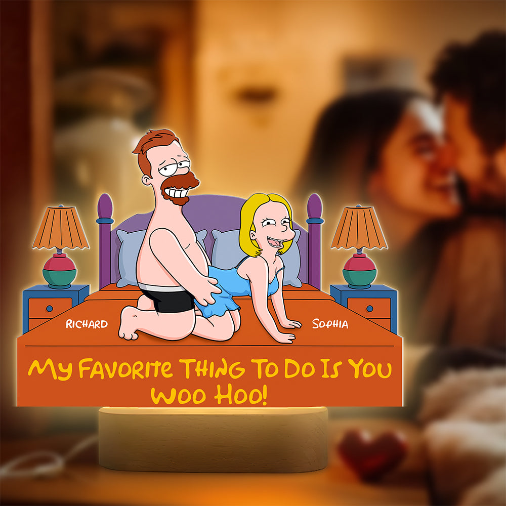 Naughty Couple 3D Led light - Personalized Gifts For Couple 04naqn100625pa-Homacus