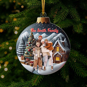 Custom Photo Gifts For Family Ornament Christmas 01XQLU121024-Homacus