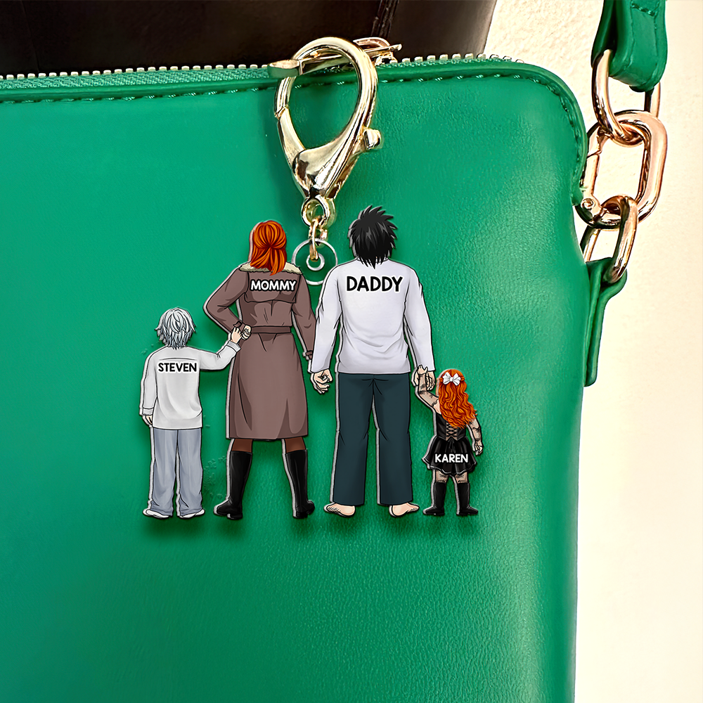 Personalized Gifts For Family Keychain 05qhhu240225hg-Homacus