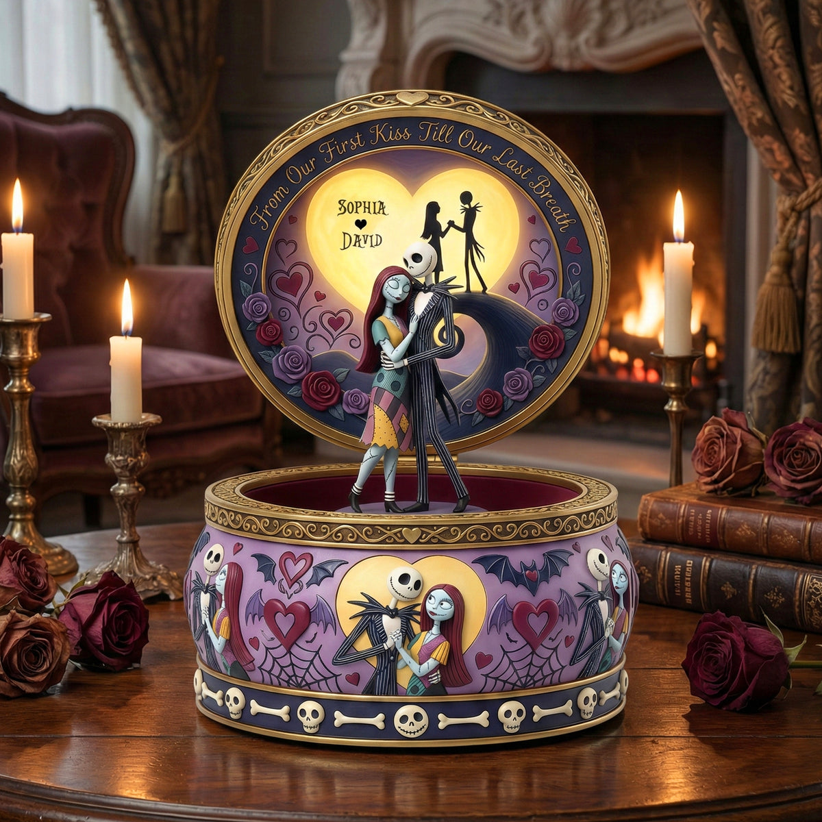 Personalized Valentine Gifts For Couple Plaque 01natn240126-Homacus