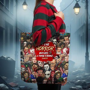 Halloween Horror Characters Tote Bag Personalized Gifts For Movie Fans 02HUDT200825-Homacus