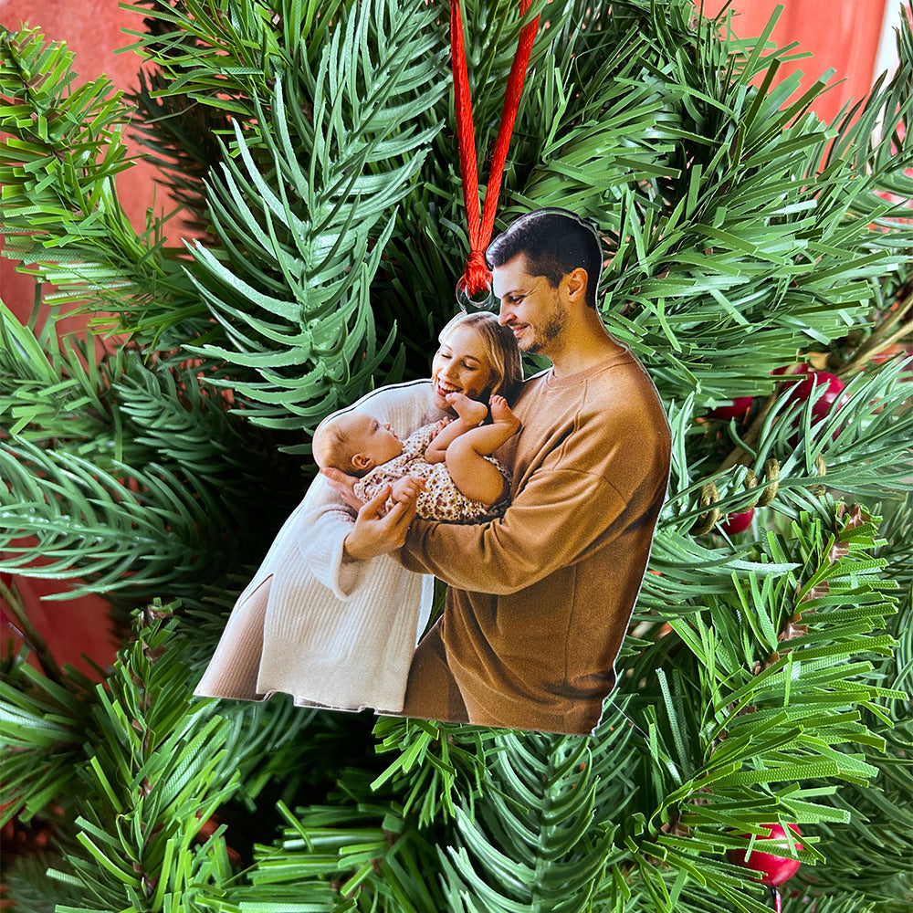 Custom Photo Gifts for Family Ornament 131acvp140924 First Baby Moments-Homacus