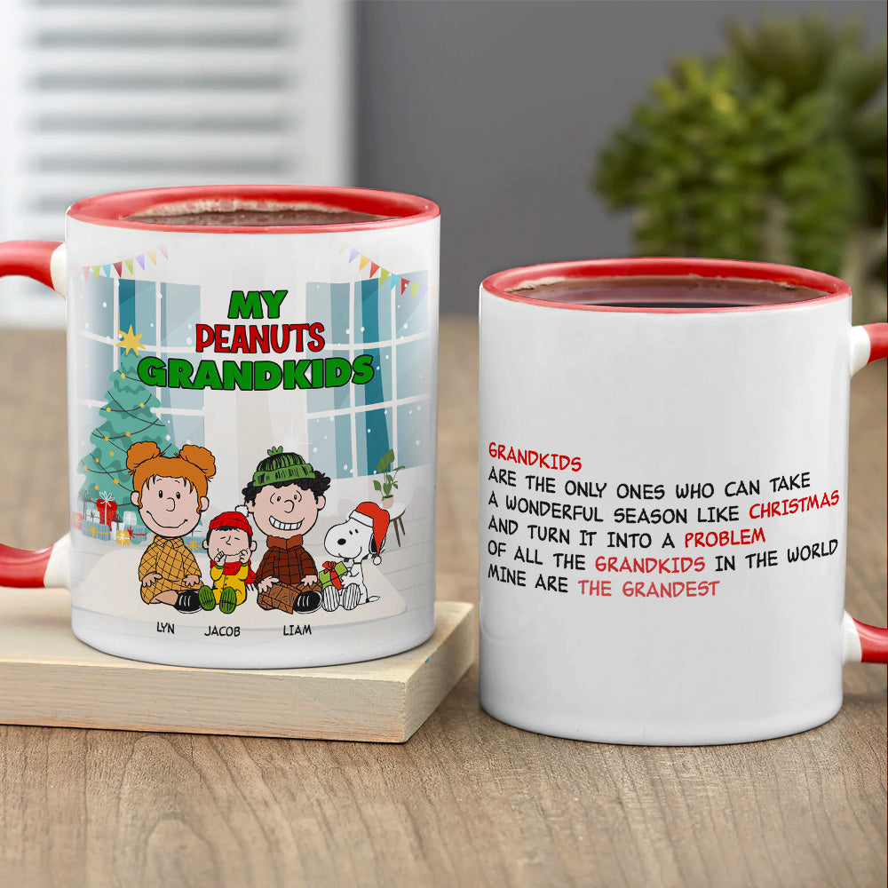 Personalized Gifts For Grandparents Coffee Mug Grandkids Definition 03HTPU201023HH [UP TO 16 KIDS]-Homacus
