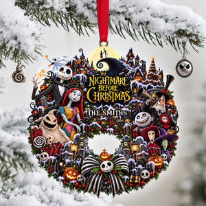Spooky Family Christmas Ornament - Personalized Gifts For Family 04ohlu280926-Homacus