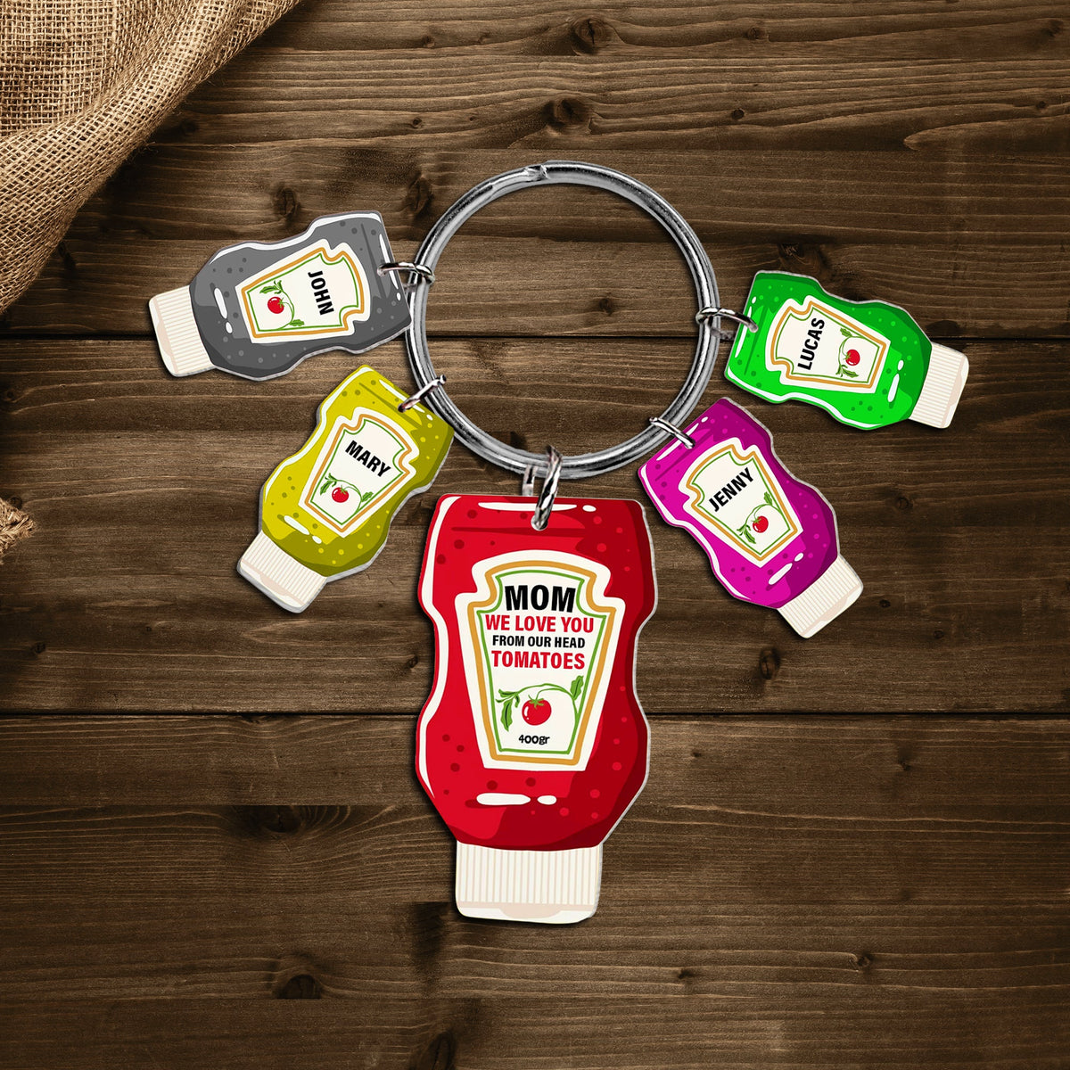 Personalized Gifts For Mom Keychain 03natn260325-Homacus