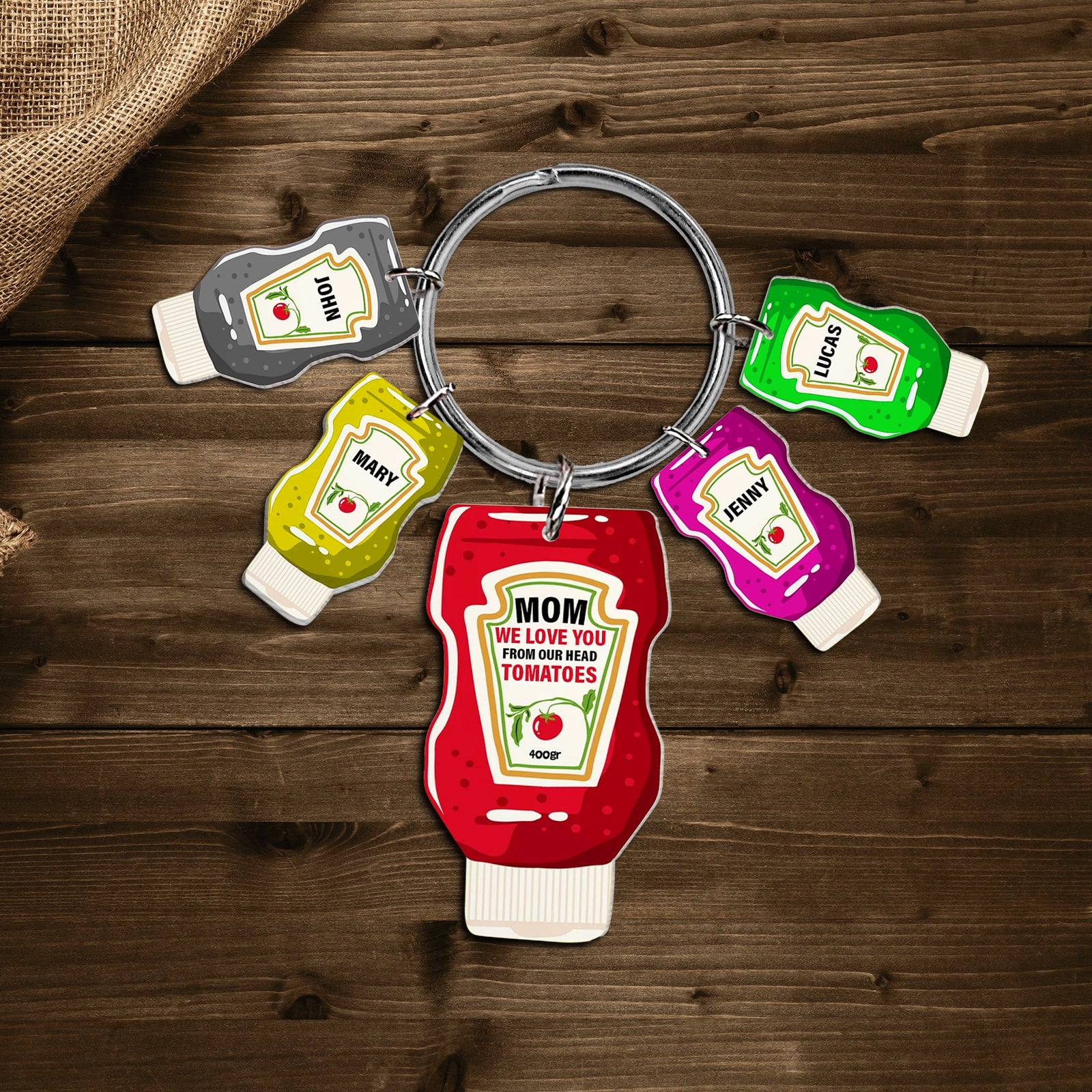 Personalized Gifts For Mom Keychain 03natn260325-Homacus