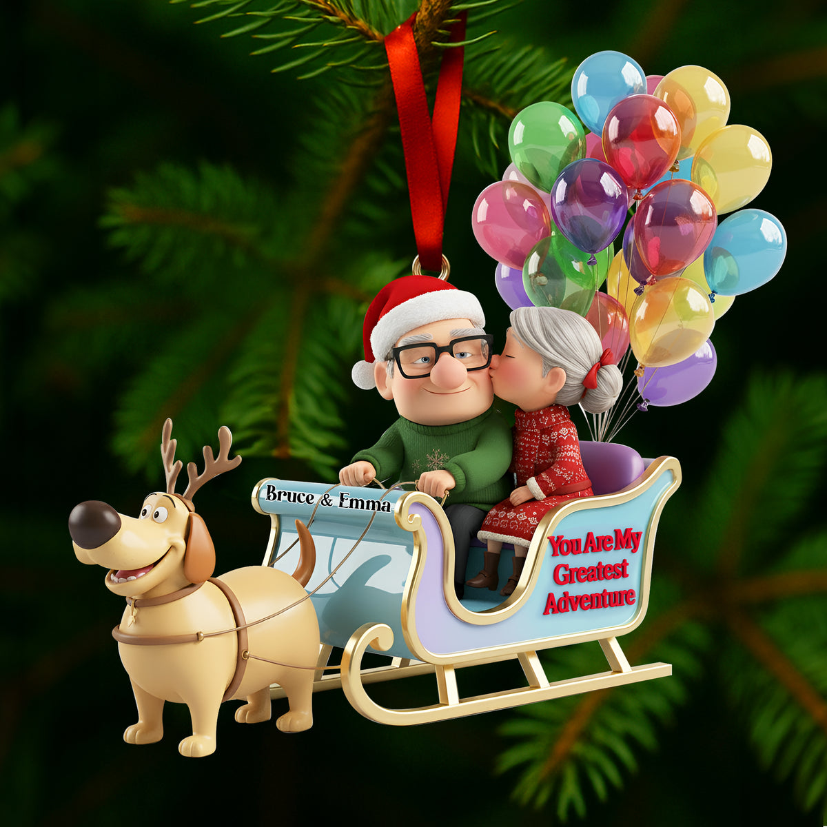 Personalized Gifts For Couple Christmas Ornament 02tglu270925-Homacus