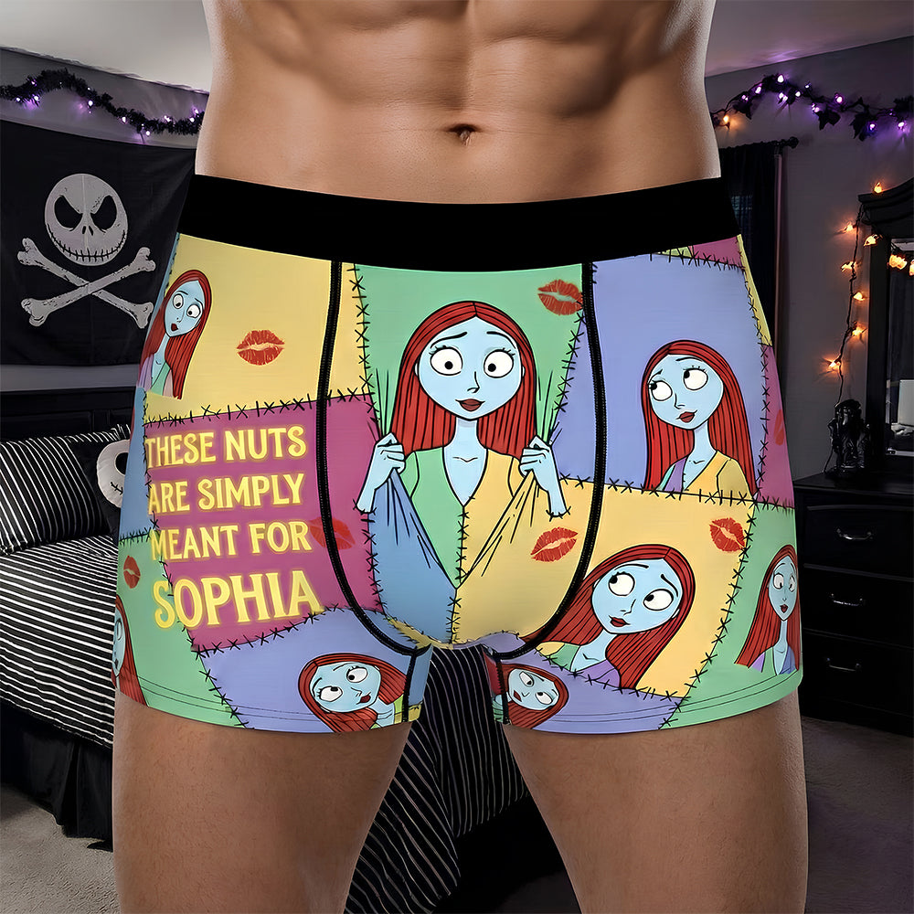 Gothic Men's Boxers Personalized Gifts For Husband 04TGDT151225-Homacus