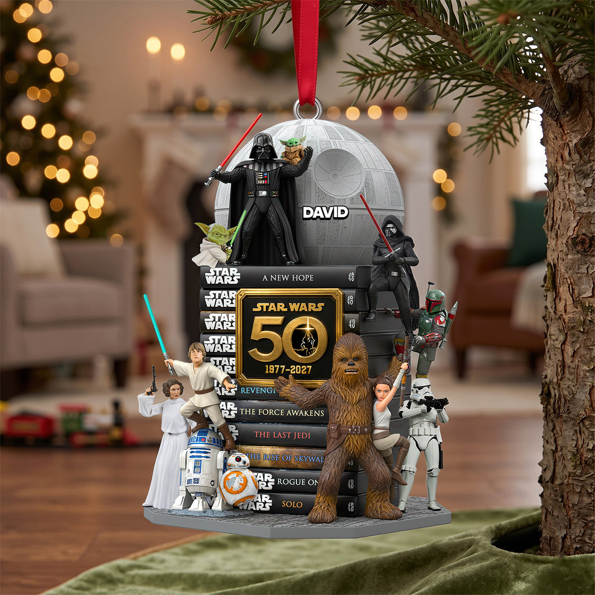 50th Anniversary Christmas Ornament - Personalized Gifts For Cosmic Lovers 01hutn220926