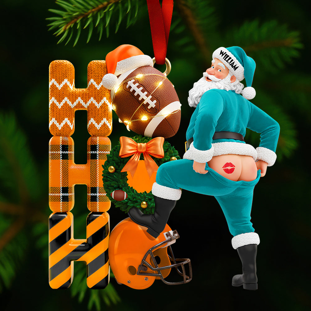 Funny Santa Christmas Ornament Personalized Gifts 01OHDT251025-Homacus
