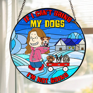 Personalized Gifts For Dog Lovers Stained Glass Ornament 01tgtn200924hh-Homacus