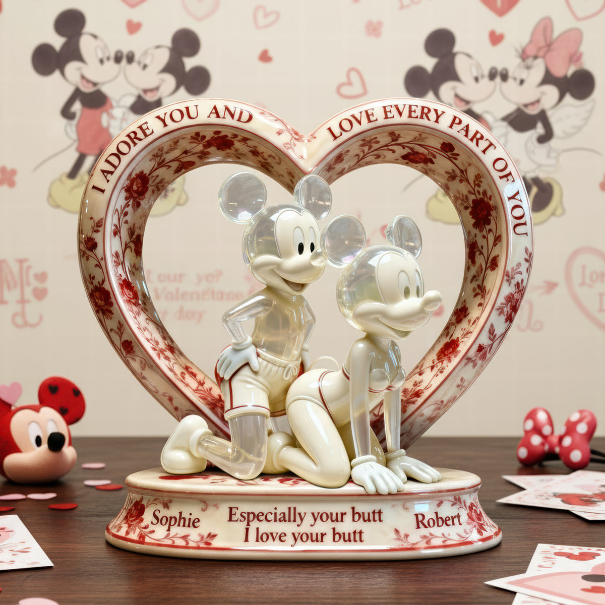 Playful Couple Plaque - Personalized Gifts For Couple 04ohqn171225-Homacus