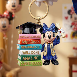 Celebrate Graduation Keychain - Personalized Gifts For Graduates 05padt080526-Homacus