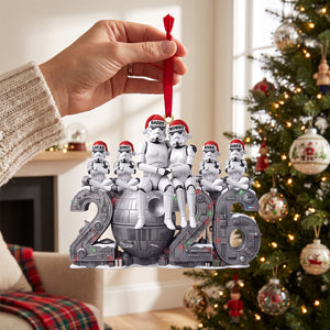 Space Soldier Christmas Ornament - Personalized Gifts For Family 05tytn040926