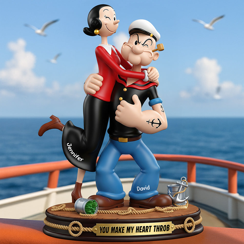 Funny Couple Acrylic Plaque Personalized Gifts For Couple 04NAQN050625-Homacus