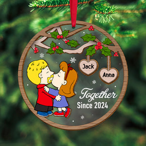 Personalized Gifts For Couple Christmas Ornament 04katn130924hg-Homacus