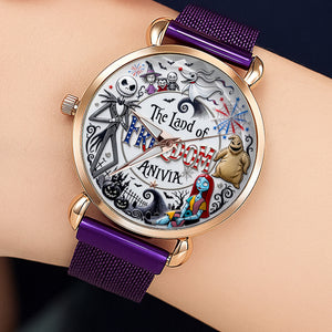 The Land Of Freedom Mesh Strap Quartz Watch - Personalized Gifts For Patriots 03padt080626-Homacus