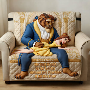 Naughty Couple Quilted Sofa Cover - Personalized Gifts For Couple 06naqn210126-Homacus