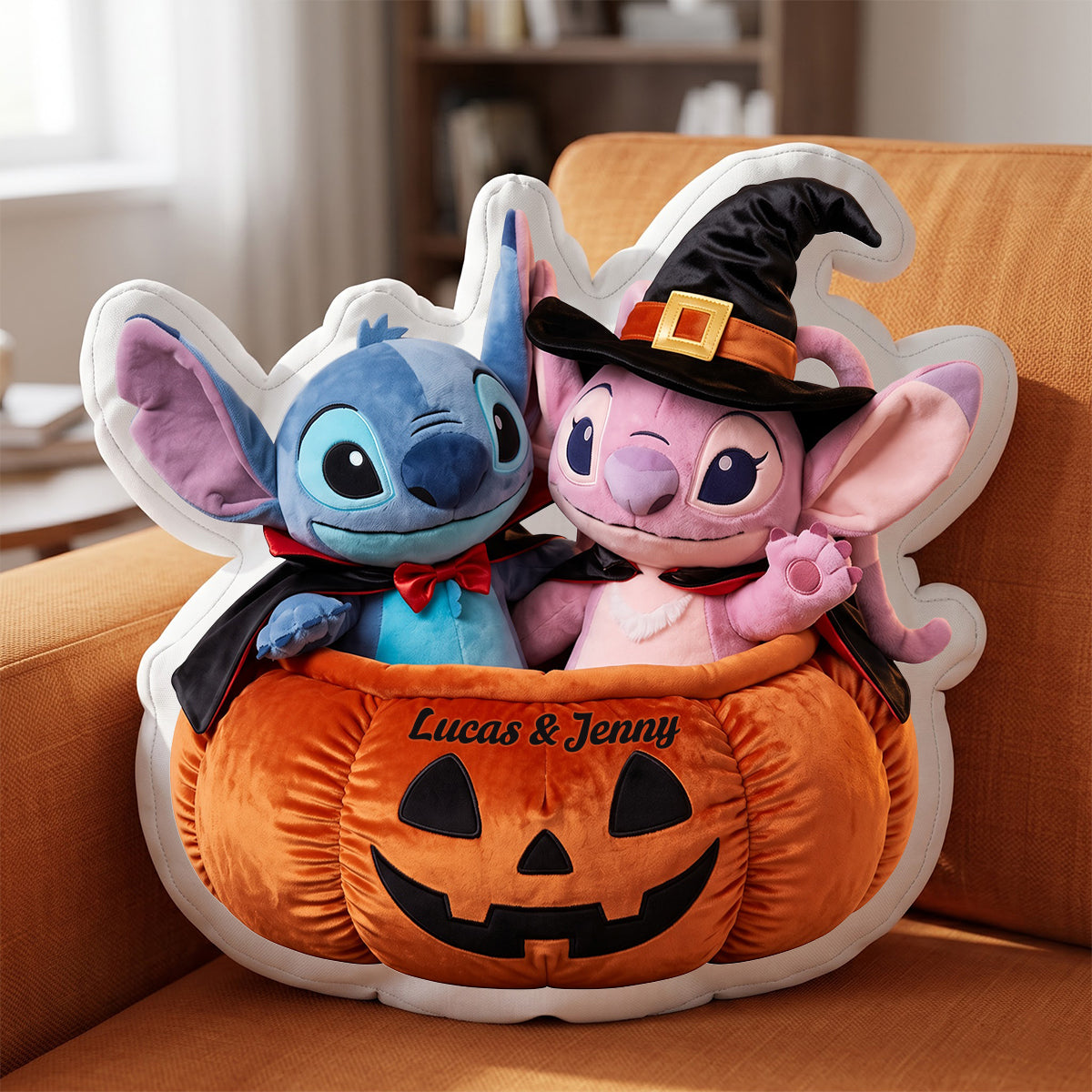 Spooky Sweetheart Custom Shaped Pillow - Personalized Gifts For Couples 01pgtn240826