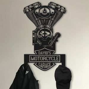 Personalized Gifts For Motorcycle Lovers Hanging Metal Sign 01NADT220624-Homacus