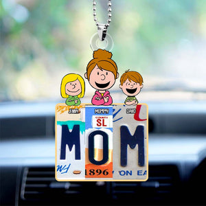 Personalized Gifts For Family Car Ornament 02katn130125hh-Homacus