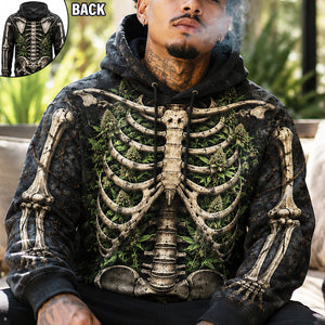 Dark Gothic Skeleton Shirt 3D Shirt - Personalized Gifts For Bud Lovers 01HUDT300726
