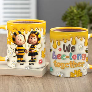 Personalized Gifts For Couple Coffee Mug 02tgpu091224 We Bee-long Together-Homacus