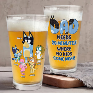 Personalized Gifts For Dad Beer Glass 03kapu080524-Homacus