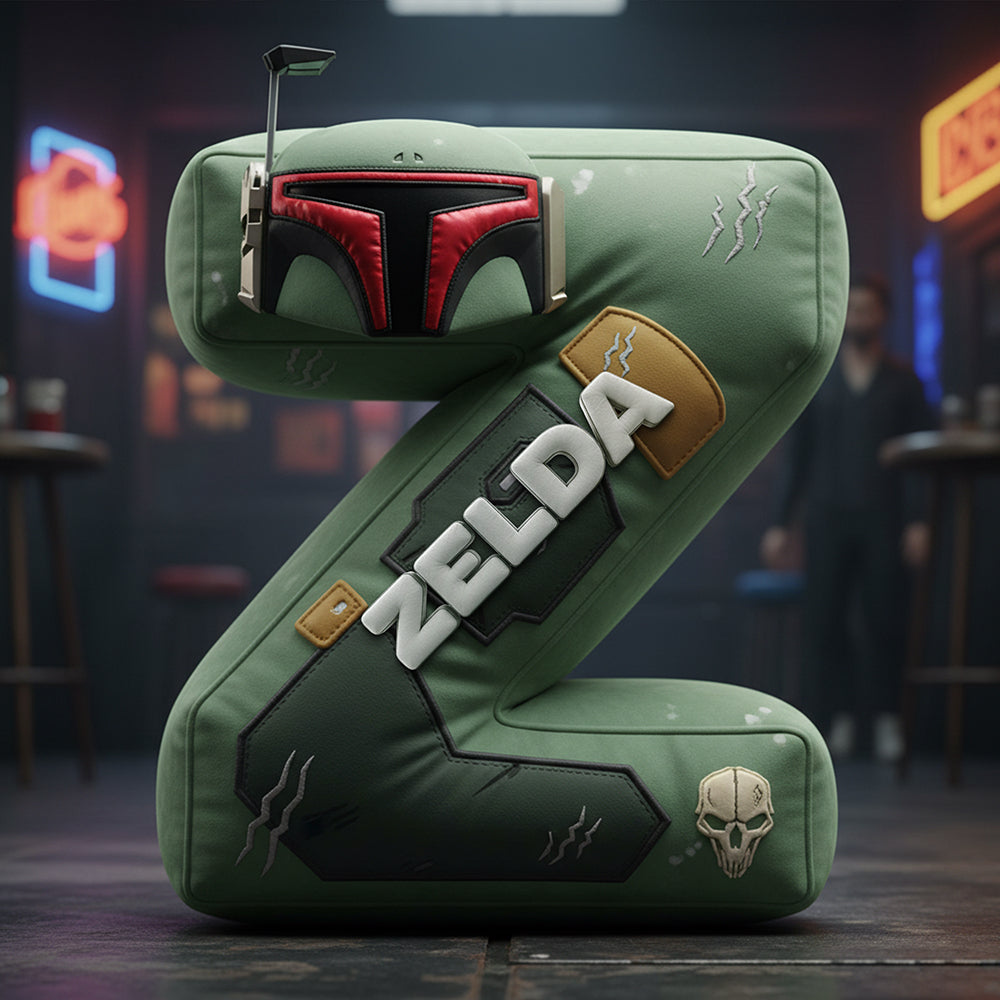 Cosmic Alphabet Custom Shape Pillow Personalized Gifts 02pata181125-Homacus