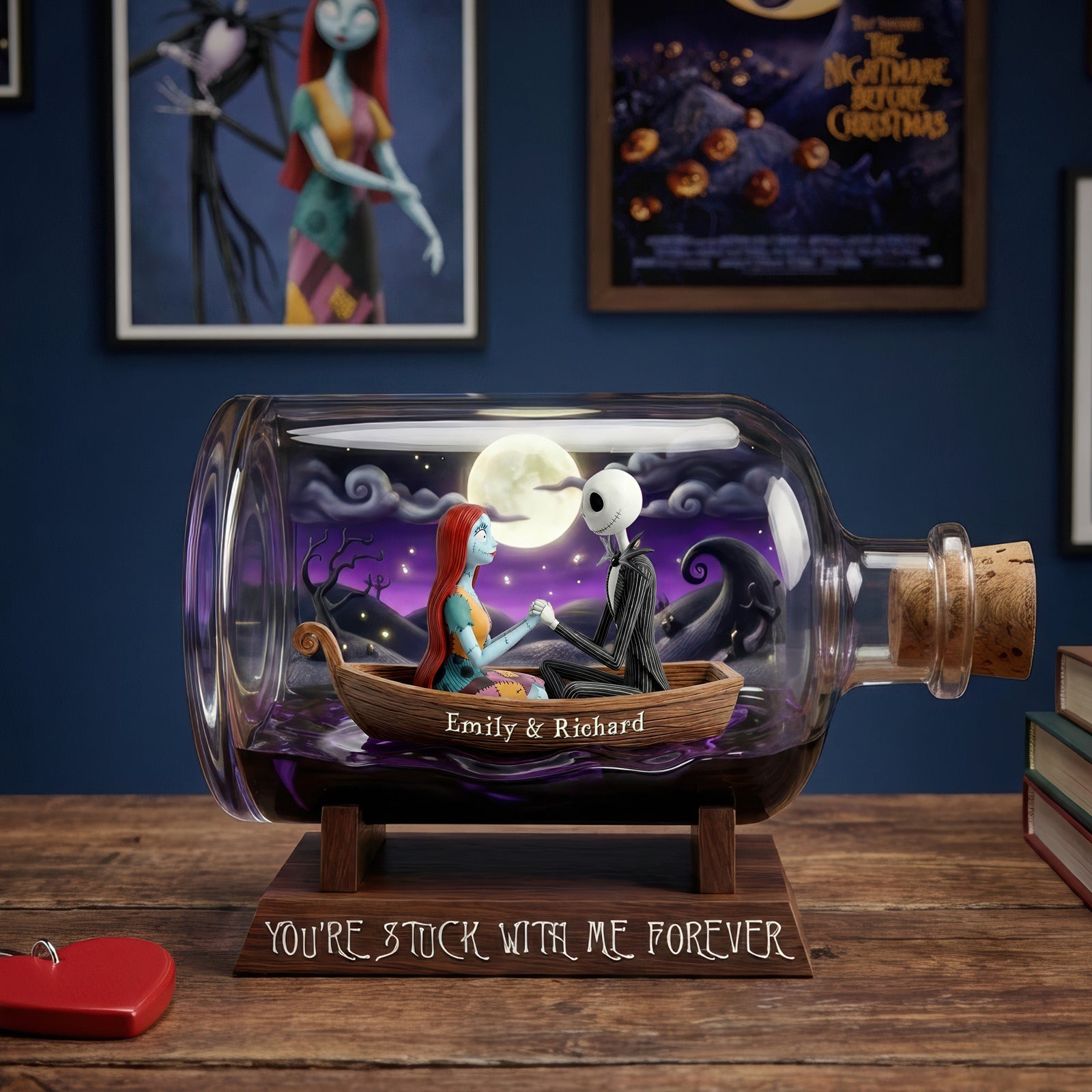 Gothic Couple Acrylic Plaque - Personalized Gifts For Couple 01toqn140126-Homacus