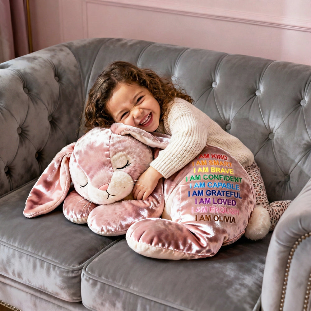 Bunny Custom Shaped Pillow - Personalized Gifts For Kid 02tgta261225-Homacus