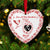 Personalized Christmas Gifts For Pregnant Women Heart Ceramic Ornament 03kita170925-Homacus