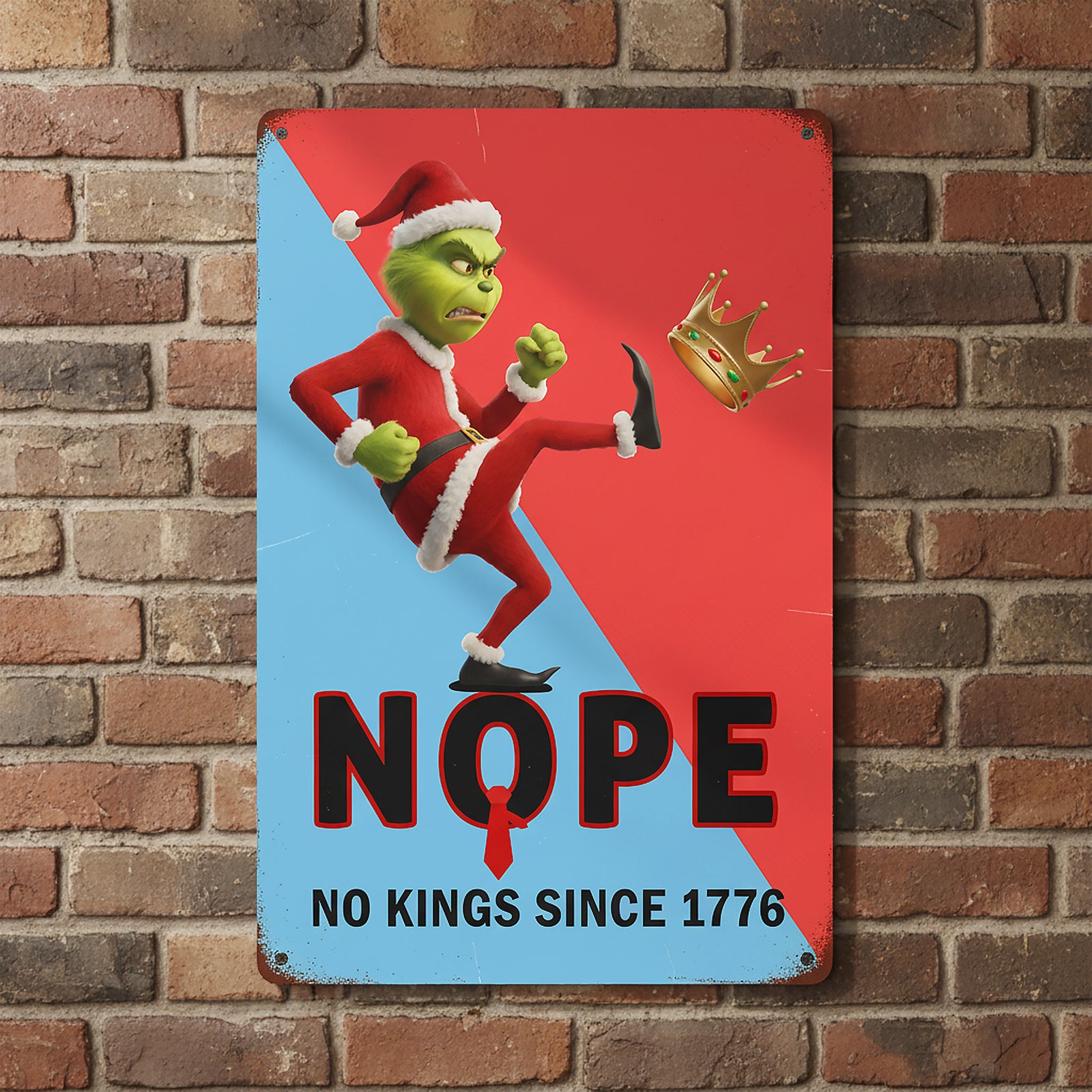 Angry Me Print Metal Sign 06namg211025-Homacus