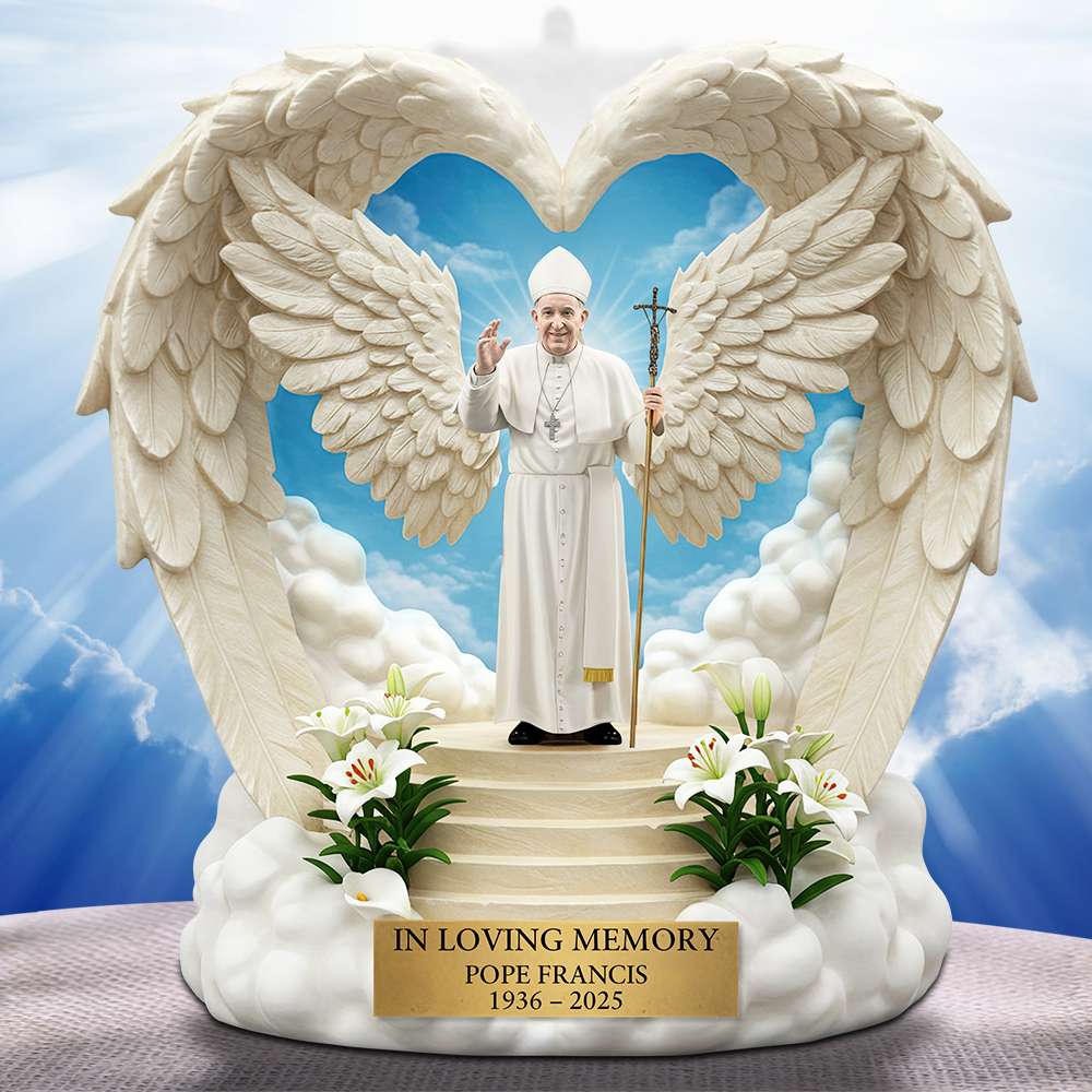 In Eternal Peace Pope Francis - Memorial Acrylic Plaque 05QHDT210425-Homacus