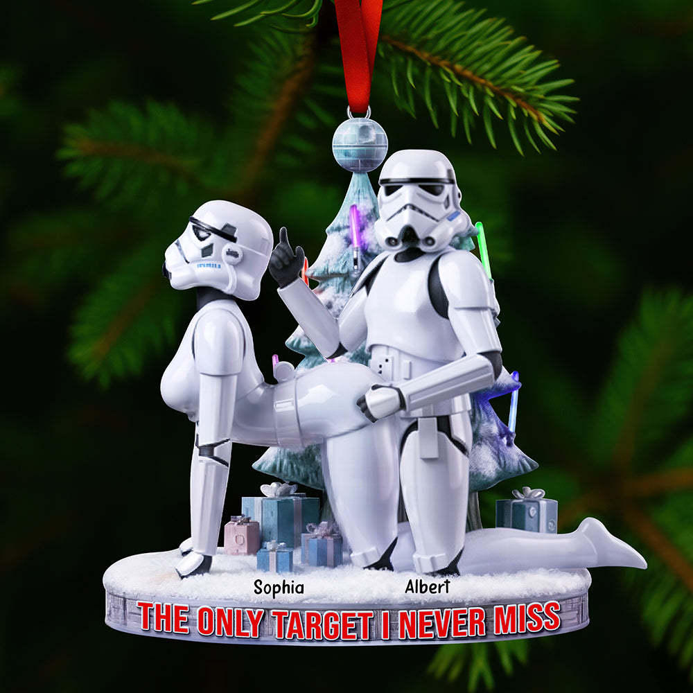 Fun Troop Couple Ornament - Personalized Gifts For Couple 02qhqn021025-Homacus