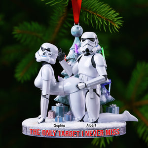 Fun Troop Couple Ornament - Personalized Gifts For Couple 02qhqn021025-Homacus