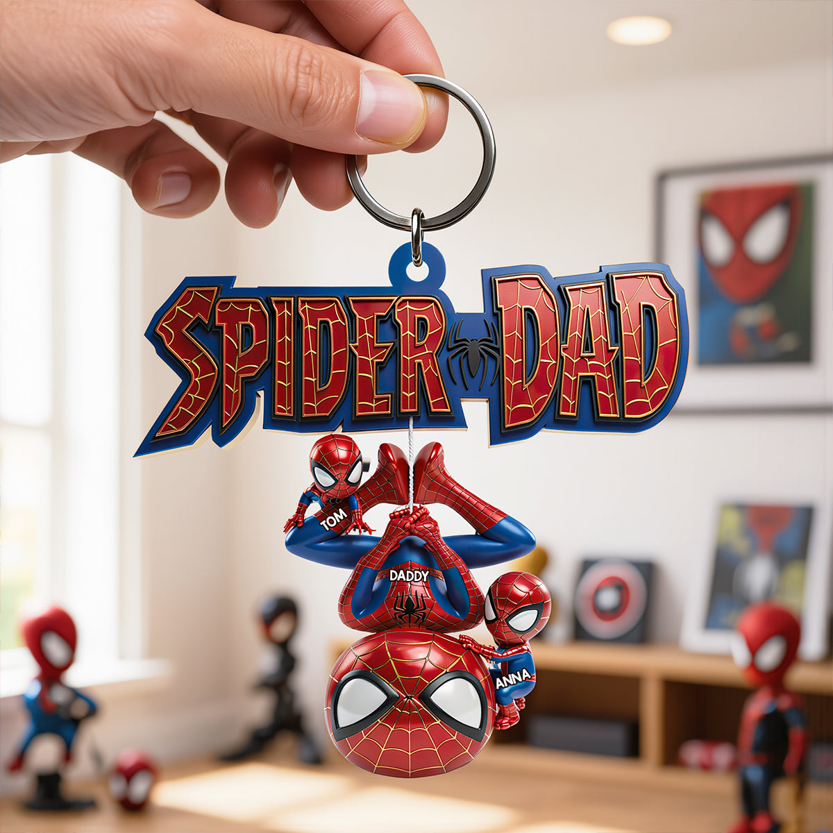 Dad Acrylic Keychain - Personalized Gifts For Father's Day 04ohdt220526-Homacus